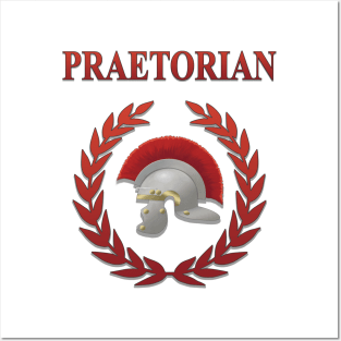 Roman Empire Praetorian Guard Helmet Posters and Art